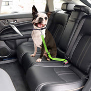ペット用シートベルト ペット用品 ペットグッズ 犬用 イヌ 猫用 ネコ ドライブ用品 乗車用ベルト 車内 無地 ブラック 黒 シンプル サイズ調節可能
