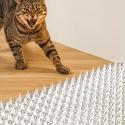 猫よけシート 猫よけマット トゲトゲ とげとげ 野良猫対策 イタズラ防止 猫除け 猫避け とおせんぼ クリアカラー ガーデニング 天丼 屋根 ベランダ 園芸 庭 花壇 植物保護
