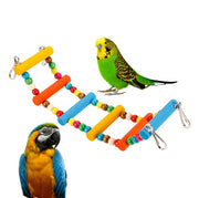 鳥 インコ グッツ はしご ペット用品 ペットグッツ ペットトイ  オウム おもちゃ 鳥グッツ セキセイインコ オカメインコ コザクラインコ 可愛い おしゃれ プレゼント 階段 カラフル