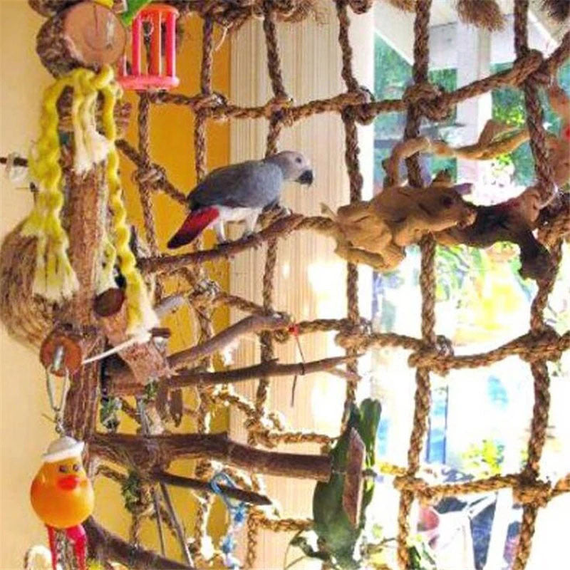 クライミングネット 鳥用 オウム インコ ペット用品 玩具 商品画像2