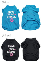 ドッグウェア ペットウェア Tシャツ カットソー 犬の服 犬服 洋服 ペット用品 小型犬 トップス 袖付き 袖あり 英字 ロゴ プリント 王冠 肉球 お散歩 お出かけ おしゃれ かわいい いぬ 猫 ねこ