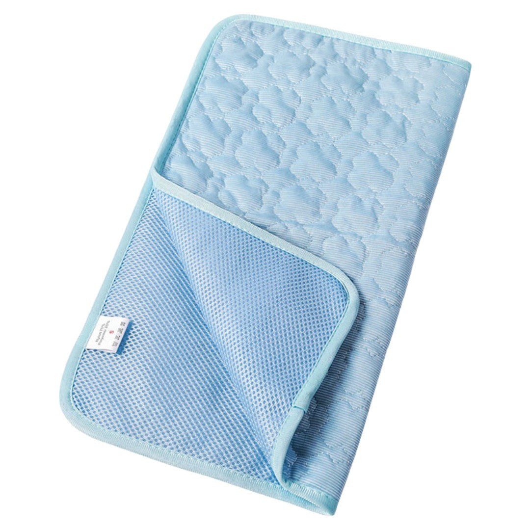 ペットマット 犬用マット 犬ベッド 猫用マット 40×30cm 犬用品 小動物用 ペット用品 座布団 お昼寝 長方形 中綿入り 涼感 冷感 ひんやり 爽やか キルティング 暑さ対策 春 夏 おしゃれ かわいい いぬ イヌ ねこ ネコ
