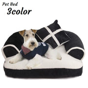 ペットベッド ペットハウス 犬ベッド 猫ベッド 犬用品 猫用品 ペット用品 大型商品 寝床 寝具 マット 大型商品 クッション付き 中綿入り スクエア ソファー 水洗い可 わんちゃんグッズ ねこちゃんグッズ おしゃれ