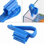 パイプクリップ 同色4個セット ホースホルダー 水槽 アクアリウム用品 ホース パイプ 固定 掃除 洗浄 水交換 熱帯魚 便利