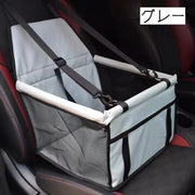 ドライブボックス ペット用 犬用 猫用 車用品 カー用品 ドライブ用品 肉球柄 汚れ防止 ドライブケージ ケース BOX 座席 固定 飛び出し防止 シンプル