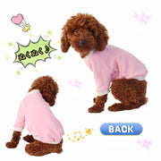 ドッグウェア トレーナー あったか裏起毛 プルオーバー ペットウエア 犬 猫 洋服 犬の服 犬服 バイカラー 秋冬 防寒 寒さ対策 小型犬