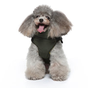 ドッグウェア ペットウェア ベスト 裏起毛 フリース 防寒 あったか 犬の服 犬用品 ペットウェア ペット用品 袖なし ジップアップ 背中開き ハイネック 小型犬 中型犬 無地 シンプル バイカラー ロゴ Dカン付き 寒さ対策 おしゃれ かわいい お散歩 ペットグッズ ワンちゃん お出かけ レッド 赤 ブラック 黒 ブルー 青 グリーン 緑