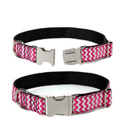 首輪 カラー バックル ペットグッズ ペット用品 犬用 小型犬 中型犬 お散歩グッズ お出かけ ギザギザ ウェーブ 波型 おしゃれ かわいい いぬ
