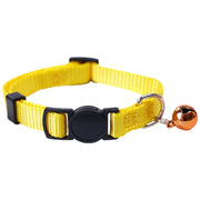 首輪 ペット用 犬用 イヌ 猫 ネコ ワンタッチバックル ペット用品 カラー 小型犬 鈴 足跡 魚 サカナ シンプル 調節可能 可愛い おしゃれ お散歩 カラバリ豊富