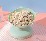 ペット用食器 フードボウル エサ入れ 水入れ ペット用品  犬 猫 イヌ ネコ 餌台 スタンドタイプ 単色 かわいい 食べやすい