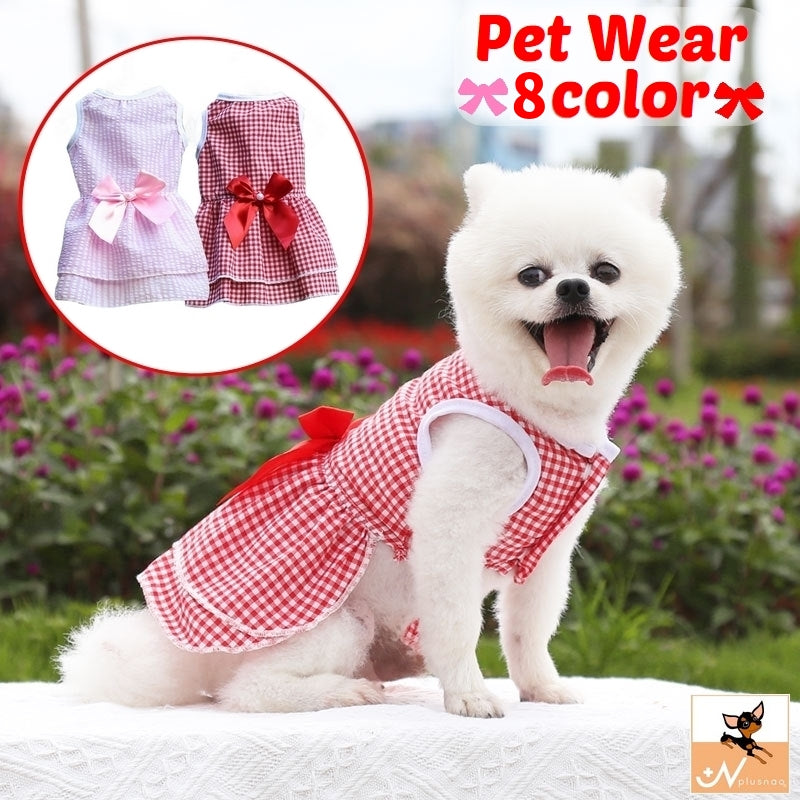 ペットウェア ワンピース 犬服 猫服 ドッグ キャット 商品画像
