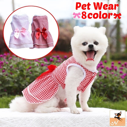 ペットウェア ワンピース 犬服 猫服 ドッグ キャット 商品画像