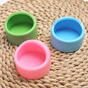 ペット用食器 フードボウル ウォーターボウル 小動物用 犬用 猫用 エサ入れ 餌入れ 水入れ ペット用品 ペットグッズ ネコ イヌ ハムスター モルモット ウサギ チンチラ リス インコ 小鳥 給水 給餌 ミニサイズ シンプル 小さめ コンパクト ピンク 青 緑