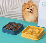 犬用食器 ペットフードボウル スローフードボウル フードボール ペット用品 犬 猫 イヌ ネコ 早食い防止 嘔吐防止 滑り止め付き 餌皿 ご飯