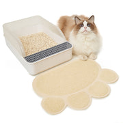 砂取りマット ペット用品 猫砂マット 猫用 ネコ トイレ 砂 パッド フットマット 肉球 アニマル かわいい おしゃれ シンプル 無地 滑り止め 散乱 防止 掃除