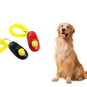 ペット用クリッカー ペット用品 犬 イヌ トレーニング 訓練 しつけ おすわり リストストラップ付き 室内 屋外 かわいい カラバリ豊富