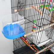 バードバス 小鳥 鳥 インコ 水容器 お風呂 水浴び 外付け式 外掛式 取り付け簡単 インコ 文鳥 ペットグッズ ペット用品 飼育グッズ 鳥用品