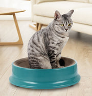 爪とぎ 爪研ぎ ベッド ボウル ダンボール 段ボール スクラッチャー つめとぎ ペットグッズ 猫グッズ 猫用品 丸型 引っ掻き遊具 猫ベッド ストレス解消 おしゃれ ねこ用 ネコ 猫 ペット用品