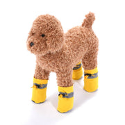 犬用 ペット用 犬の靴 犬靴 ドッグブーツ ドッグシューズ 保護シューズ 裏起毛 ドローコート 小型犬 中型犬 寒さ対策 防寒対策 あったかい 室内 お散歩 お出掛け 汚れ防止 ケガ防止 カラバリ豊富 ドッグウェア ドッグウエア ペットグッズ