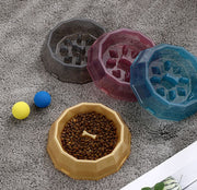 ペット用食器 早食い防止 フードボウル 餌皿 餌入れ 犬 イヌ いぬ 小型 中型 ペット用品 クリア おしゃれ かわいい