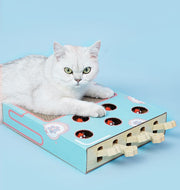 猫 おもちゃ もぐらたたき 爪とぎ 運動不足解消 ストレス発散 おもしろい 猫のおもちゃ ペット 好奇心 猫用品 猫グッズ
