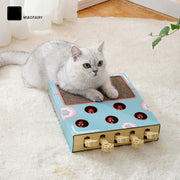 猫 おもちゃ もぐらたたき 爪とぎ 運動不足解消 ストレス発散 おもしろい 猫のおもちゃ ペット 好奇心 猫用品 猫グッズ