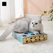 猫 おもちゃ もぐらたたき 爪とぎ 運動不足解消 ストレス発散 おもしろい 猫のおもちゃ ペット 好奇心 猫用品 猫グッズ