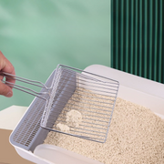 猫砂スコップ 猫用 ペット用品 猫砂用 猫砂シャベル トイレスコップ 金属製 トイレ掃除 使いやすい 取りやすい 便利アイテム スタイリッシュ ネコ トイレグッズ ペットグッズ