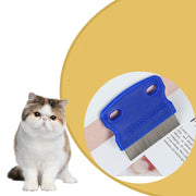 ノミ取りコーム ペット用 のみ取り ダニ取り 櫛 ブラシ 猫用 犬用 ケア用品 抜け毛ケア 抜け毛取り お手入れ グルーミング ブラッシング ペット用品 ペットグッズ ネコ ねこ イヌ いぬ