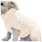 ペットウェア ニット セーター ペット用品 犬服 ドッグウェア 小型犬 袖なし タートルネック 防寒対策 無地 単色 シンプル おしゃれ