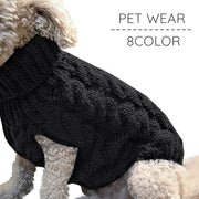 ペットウェア ニット セーター ペット用品 犬服 ドッグウェア 小型犬 袖なし タートルネック 防寒対策 無地 単色 シンプル おしゃれ