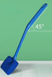 水槽クリーナー 水槽ブラシ 水槽用スポンジ 熱帯魚 アクアリウム 用品 器具 掃除用品 ペット用品 水槽掃除 水槽清掃用品 掃除用具 柄付き 内側 コケ取り 汚れ取り 両面 厚手 シンプル 便利グッズ