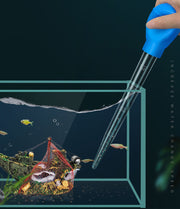 クリーナースポイト 水槽 掃除用品 ペット用品 ミニ水槽 小型水槽用 メモリ付き 魚 熱帯魚 鑑賞魚 アクアリウム用品 お手入れ 水換え エサやり 餌やり 清掃 長さ28cm 45cm 目盛 便利