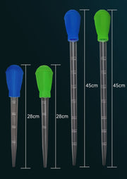 クリーナースポイト 水槽 掃除用品 ペット用品 ミニ水槽 小型水槽用 メモリ付き 魚 熱帯魚 鑑賞魚 アクアリウム用品 お手入れ 水換え エサやり 餌やり 清掃 長さ28cm 45cm 目盛 便利