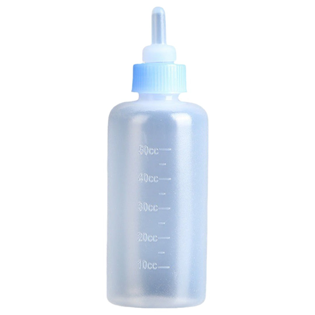 ペット用哺乳瓶 哺乳器 50ml 子猫 子犬 小動物 ブルー バリエーション画像