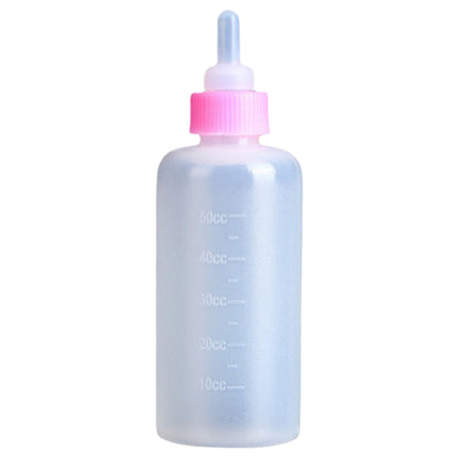 ペット用哺乳瓶 哺乳器 50ml 子猫 子犬 小動物 ピンク バリエーション画像