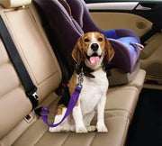 ペット用シートベルト 安全ベルト 犬 ドッグ 猫 キャット 車内 簡単装着 長さ調整可能 便利 飛び出し対策 後部座席用 落下防止 飛びつき対策 ドライブグッズ ペット用品 ペットグッズ