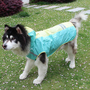 レインコート 犬の服 犬服 雨服 雨具 フード付き ドッグウェア 中型犬用 大型犬用 反射テープ 防水 梅雨対策 お出かけ 濡れない 着せやすい