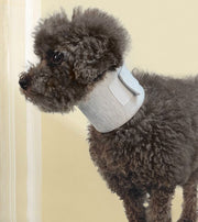 犬用サポーター 頸椎サポーター ネックサポーター 犬用 イヌ用 首用 ペット用ケア用品 首保護 支え コルセット シニア犬 老犬介護 サイズ調整可能 軽量 布製 オールシーズン