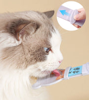 ペット用スプーン 猫用 ネコ用 フードスプーン スティックおやつ 絞り 押し出し ペット用品 こぼれにくい 食べこぼし防止 汚れにくい 餌やり エサやり 便利 ペットグッズ