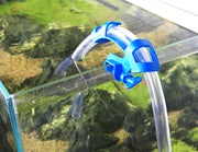 パイプクリップ ホースホルダー 水槽 アクアリウム用品 ホース パイプ 固定 掃除 水交換 熱帯魚 調節可能
