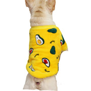 ドッグウェア ペットウェア トレーナー フリース プルオーバー 犬の服 犬服 洋服 ペット用品 小型犬 猫 長袖 袖付き ヒョウ柄 ウシ アボカド クリスマス トナカイ 防寒 お散歩 お出かけ おしゃれ かわいい いぬ 猫 ねこ