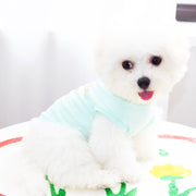 ドッグウェア 犬服 キャットウェア ペットウェア タンクトップ カットソー ノースリーブ 夏 春 犬 猫 小型犬 中型犬 バッグロゴ パステル 犬の服 猫の服 猫服 洋服 秋