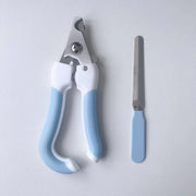 ペット用爪切り 犬用 猫用 ネイルケア用品 ペット用品 お手入れ トリミング用品 セット ヤスリ付き かわいい シンプル