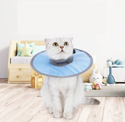 エリザベスカラー ペット用品 猫 犬 ソフト 軽量 調節可 アジャスター付き 術後 傷口保守 カイカイ防止 治療中 首巻き 舐められない 傷口保護
