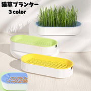 猫草用プランター 水耕栽培 ペット用品 猫 犬 屋内用 室内 栽培 猫草 葉っぱ 毛玉 胃腸 ストレス軽減 便秘予防 ねこ草