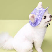 ペット用帽子 犬用 ハット ドッグハット 耳穴あり 顎紐付き 熱中症対策 日除け 日よけ 可愛い かわいい ファッション 小物 イヌ いぬ 猫 ネコ ねこ