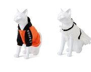 マネキン ネコ型マネキン ネコ 猫 ペット トルソー ボディ ディスプレイ 全身 撮影用 展示用 店舗用 人形 モデル 装飾 洋裁 立ちポーズ 座りポーズ 白 黒 パーツ取り外し