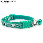 首輪 カラー 犬 猫 ペット用品 お散歩グッズ ワンタッチバックル 簡単装着 鈴付き 可愛い かわいい おしゃれ 長さ調節可能