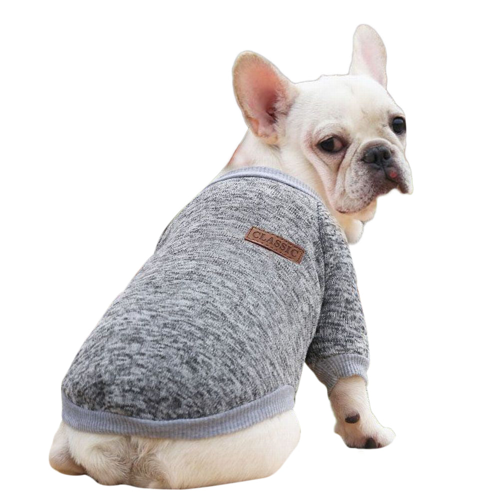 ドッグウェア トレーナー 袖付き 犬服 キャット ペット用 ネコ 猫 小型犬 中型犬 おしゃれ カジュアル かわいい スポーティー プルオーバー お散歩 デイリー 裾リブ 防寒 寒さ対策 シンプル 単色